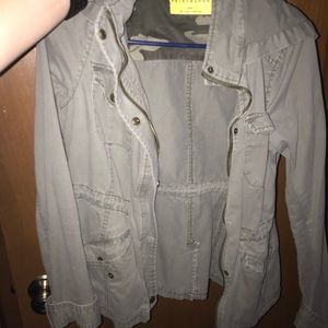 Army green jacket
